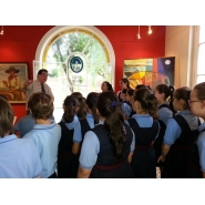 4to. grado visitó el museo del Parque Camba Cuá